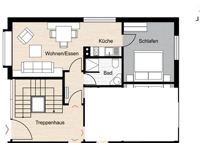 Haus Atelier 102 - 6 Lejlighed
